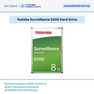 Toshiba Surveillance S300 Hard Drive (1TB / 2TB / 4TB / 8TB)