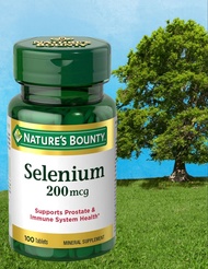 Nature's Bounty Selenium, 200 mcg, 100 Tablets