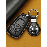 Audi Key Case Genuine Leather A4L/A6L/Q5L/A7/A8L/Q8/Q7/A5/R8High-end Car Key Case Cover AWWN