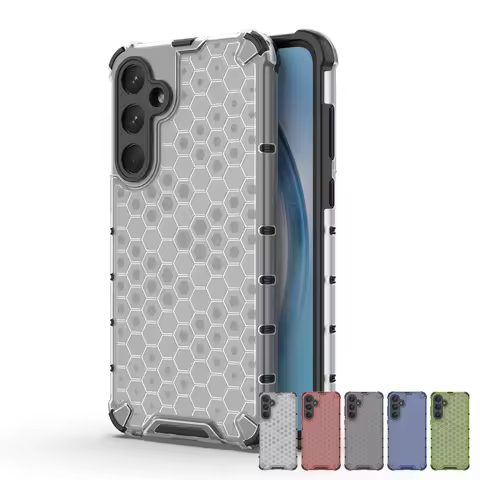 For Samsung Galaxy A55 5G Case Samsung Galaxy A05S A05 A15 A25 A35 A55 5G Cover Honeycomb Shockproof