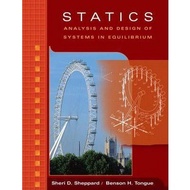 Statics: Analysis and Design of Systems in Equilibrium (Hardcover) - Sheppard/ Tongueb
