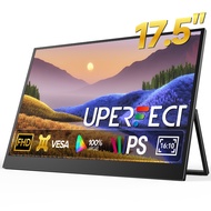 UPERFECT 17inch Portable Monitor  1080P mobile monitor External Display with smart stand