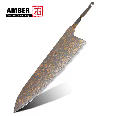 Amber Knife High Quality Kitchen Tools New Arrival Blade Japanese Damascus Steel Very Good Price Glo