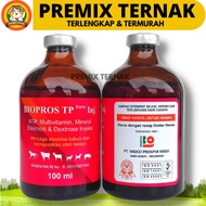 Biopros Tp Forte Inj 100Ml - Atp Vitamin Mineral Penguat Otot Hewan