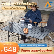 FANG TAI Outdoor folding table camping equipment portable camping table and chair camping tools and equipment aluminum alloy egg roll table field supplies equipment set portable folding camping table with tote bag outdoor camping fishing picnic