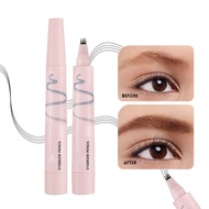 4 Points Eyebrow Pencil 4 Tip Liquid Brow Tattoo Pen Makeup Pen Waterproof Cosmetic EyeBrow Liner