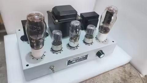 High-end 5U4G 6SN7 2A3 Electronic Tube Amplifier Single Ended Point To Point Welding 2.0 Stereo 3W 2