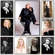 JC1L c-Cate Blanchett Regal_Talent Poster Wall Art Print Poster Decorative Mural Home Decor Gift Unf