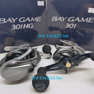 14'Shimano Bay Game 301/301HG left handle baitcasting reel