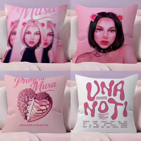 SINGER O-Omar Courtz Album Pillow Cover Design cushion Cover decor Holiday Decorati