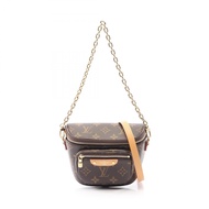 【二手】LOUIS VUITTON迷你腰包 M82335 PVC塗層帆布皮革迷你腰包 女士款