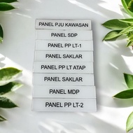 Acrylic Panel Nameplate Custom Acrylic Panel