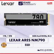 LEXAR ARES NM790 1TB / 2TB M.2 NVME 2280 GEN4X4 SSD (5 YEARS WARRANTY)