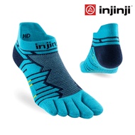 Injinji Ultra Run Midweight No-Show Coolmax - Pacific Blue