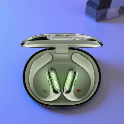 ACEFAST FA001 Open-Ear Bluetooth 5.4 Wireless Earbuds with RGB Night Light ENC Noise Reduction Sport