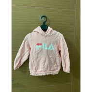 1-3 (Y) Fila Pink Hoodie for Girls