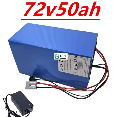 Hot shop Lithium-ion 72V 50Ah avec Bluetooth pour Vélo, Scooter, Moto, Camion-grue, Chargeur 84V 10A