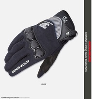 Original Komine GK162 Motor Motorcycle Cycling Touch Screen Riding 3D Protect Mesh glove