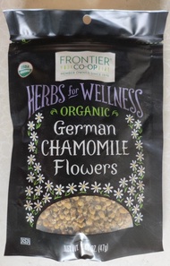 有機 德國洋甘菊 花茶 有助放鬆入眠 睡眠 2027年10月前最佳 47g Frontier Organic German Chamomile Flowers
