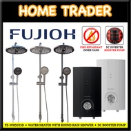 FUJIOH ✦ INSTANT WATER HEATER WITH ROUND RAIN SHOWER ✦ DC INVERTER BOOSTER PUMP ✦ FZ-WH5033D