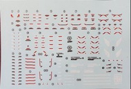 🈹️🈹️🈹️GD102 RG28 OZ-00MS Tallgeese III 多魯基斯III 3 多3 Wing gundam 系列 高達模型 專用水貼5