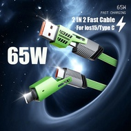 Data cable mech 4-in-1 charging cable for  phone Huawei tablet Android car fast charging cable