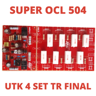 KIT DRIVER POWER SUPER OCL 504 PLUS untuk 4 set TR FINAL / AMPLI FIBER SOCL SUPEROCL AMPLIFIER EMPLI