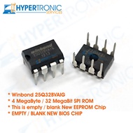 Winbond 25Q32 25Q32BV W25Q32BV 25Q32BVAIG DIP8 3.3v Blank SPI Chip Blank Bios Chip 4MBytes 32MBit
