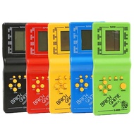 CGGUE ย้อนยุค เกมในวัยเด็ก เกมส์ของเล่น Pocket Game Console ของเล่นอิเล็กทรอนิกส์ ผู้เล่นเกม เครื่องเกม Tetris เกมคอนโซล เครื่องเกมอิฐ เครื่องเล่นเกมพกพา