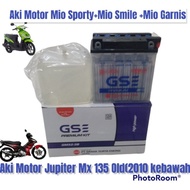 Aki Motor Mio Sporty / Mio Smile / Mio Garnis GM5Z-3B GSE Aki Basah