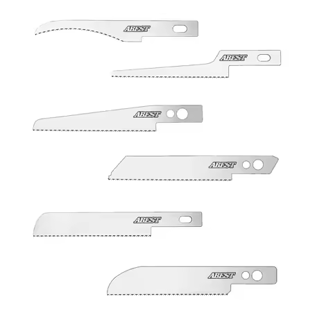 Joystar Handsaw Blades Replacement Mini Hobby Craft Modelling Knife Micro Knife Saw Blades