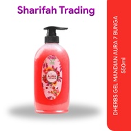 DHERBS GEL MANDIAN AURA 7 BUNGA 550ml