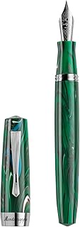 Montegrappa Elmo 02 Cortina Fountain Pen with M Steel Nib, Pack of 1