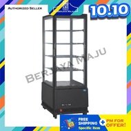 Snow 98L 4 Side Glass Countertop Showcase Chiller SNTTC98 (Black)