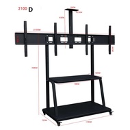 SGstock dual TV stand 47-65 inch SPEEDSMOUNT mobile cart AV laptop shelf Kiosk Jamboard smartboard d