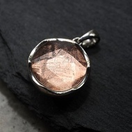 天然瑞典M鐵兩面都可戴 天鐵大衛星 鎳鐵隕石 天鐵項鍊