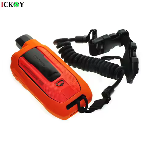 Outdoor wear-resistant Tactical Lanyard Safety Rope Elastic Key Chain for Garmin Alpha 200i 300i 200