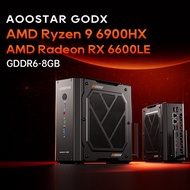AOOSTAR GODX Mini PC AMD Ryzen 9 6900HX CPU AMD Radeon RX 6600LE Graphics High Performance Gaming De