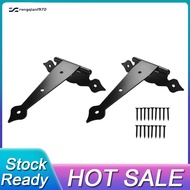 Heavy Duty Gate Hinges 8inch Strap Hinges Shed Door Hinges Barn Door Hinges for Wooden Fences Decora