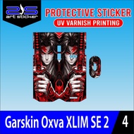 Skin Stiker Garskin Oxva Xlim SE 2 Wolf UV Varnish Printing Vinil Hologram