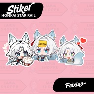 Feixiao HSR Stickers | Feixiao Honkai Star Rail Sticker | Merch Anime Game Vinyl Waterproof