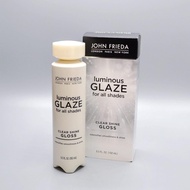 John Frieda Glaze Luminous Glaze Clear Shine Gloss - 192ml (Anti-Fade, Colour Enriching Gross)