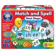 ORCHARD TOYS Match and Spell-Next Steps บอร์ดเกมส์เด็ก เกมส์เสริมทักษะภาษาอังกฤษ ลิขสิทธิ์แท้ นำเข้า