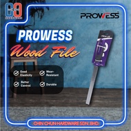8" PROWESS WOOD FILE WITH TPR HANDLE|PROWESS KIKIR KAYU|KIKIR BESI|WOOD WORKING TOOLS|SUBANG|CHIN CH
