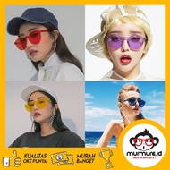 Murmure.id | Frameless COUPLE SIMPLE TRANSPARENT GLASSES FASHION UNISEX WOMEN'S SUNGLASSES EY001