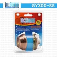 LOCGUARD Deadbolt Door Lock Set GD-101 Series Anti Rust Stainless Steel