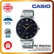 *2 YEARS WARRANTY* [100% ORIGINAL]Casio Men Watch MTP-VT01D-1B Jam Tangan Lelaki Casio Original Watches