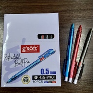 G'SOFT RETRACTABLE BALL PEN 0.5MM