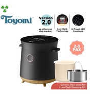 Toyomi 0.6L SmartDiet Micro-Com. Rice Cooker RC 1506LC