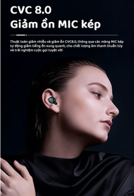 Worldmart - Tai nghe Bluetooth 5.1 âm thanh 9D G08-TWS